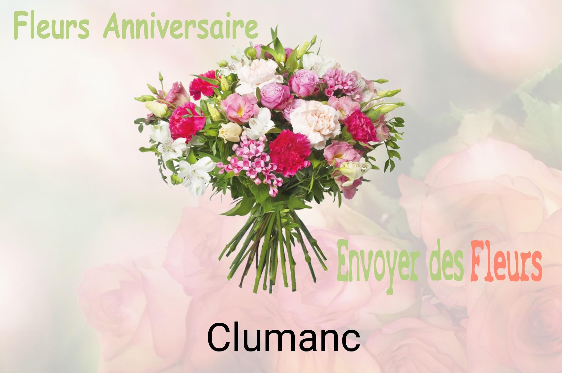 Bouquet de fleurs d’anniversaire livré à Clumanc