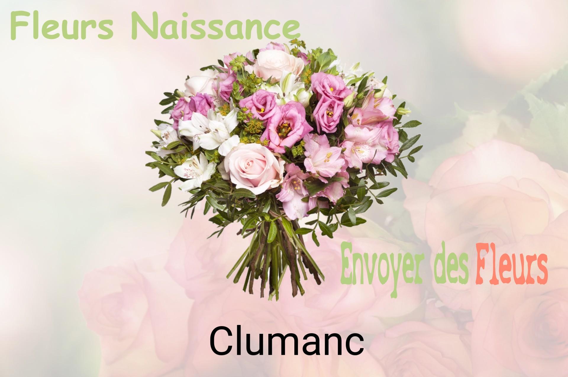 Bouquet de fleurs de naissance livré à Clumanc
